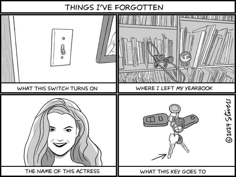 Things I’ve forgotten